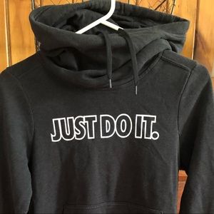 Dark Gray Nike Scooped Hoodie